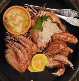 【季節限定贅沢コース】北海産毛蟹・A5黒毛和牛付き全9品★2,5時間飲放付9800円(税込)