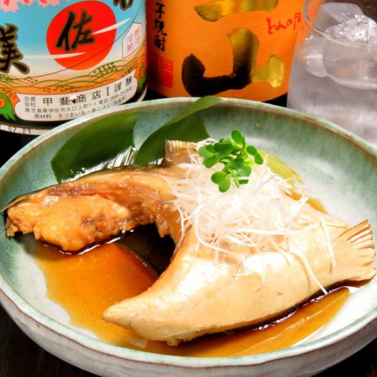 その日直送のお魚を使用したお料理多数♪絶品の煮付は数量限定◎