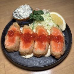 レアサーモンフライ