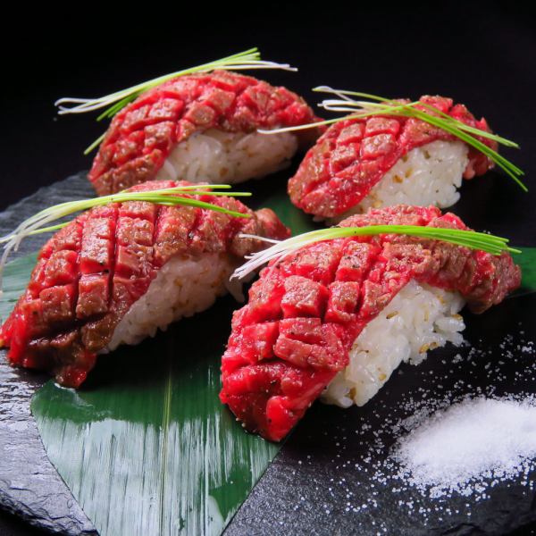 [Sakura family specialty] Wagyu nigiri sushi
