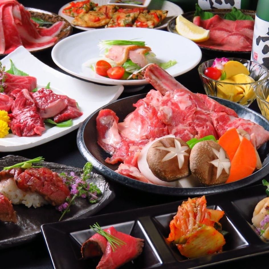 Plenty of spacious private rooms for 2 to 18 people ☆Affordable Yakiniku courses starting from 4,000 yen