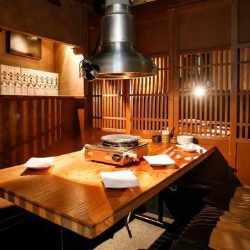 Also suitable for group parties ◎ Full of private rooms for 2 to 18 people ☆ Have a group party with relaxing yakiniku ♪