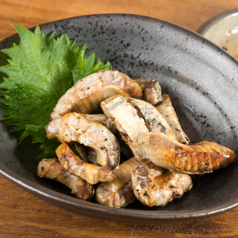 Charbroiled bonito belly skin from Makurazaki, Kagoshima Prefecture