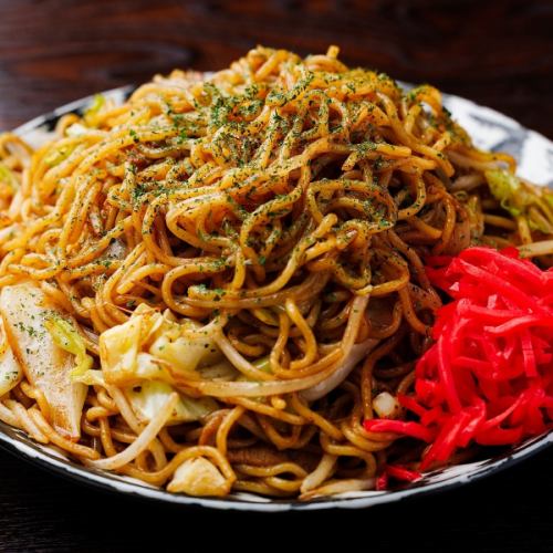 山盛り屋台風焼きそば