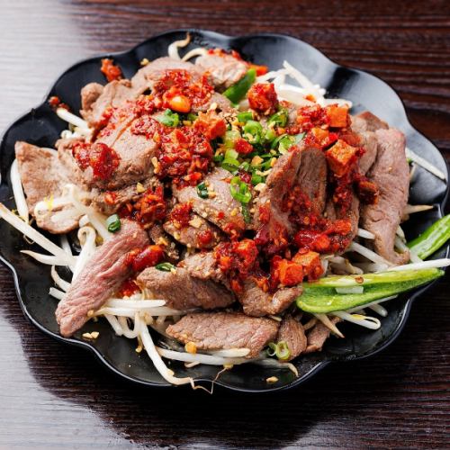 名物ラムの特製スパイス炒めジンギスカン仕立て