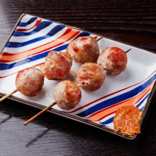 豚バラ包みミニトマトの炭火焼き