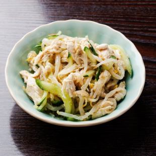 ささみと柚子胡椒ナムル