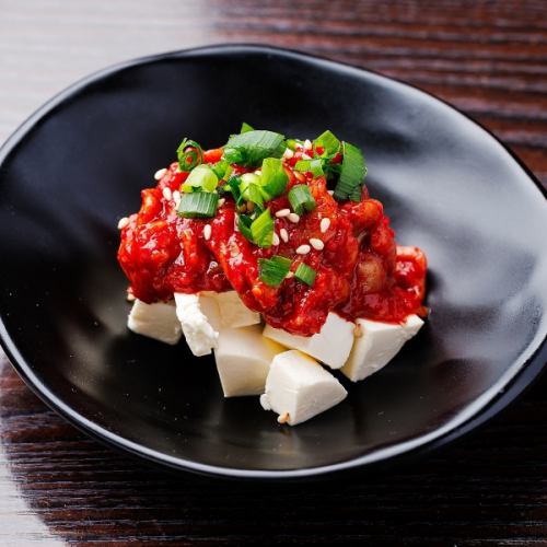 チャンジャクリームチーズ