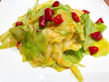 Sichuan-style Stir-fried Cabbage
