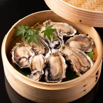 Steamed oysters (8 pieces)