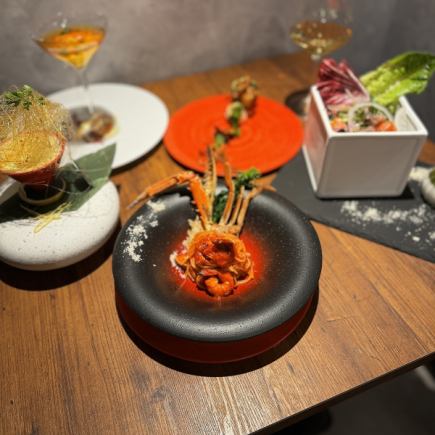 【3時間飲み放題付お気軽ライトコース】カルパッチョやPIZZAなどを気軽に味わう◎6,500円