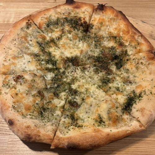 たっぷりしらすと青のり焦がし醤油