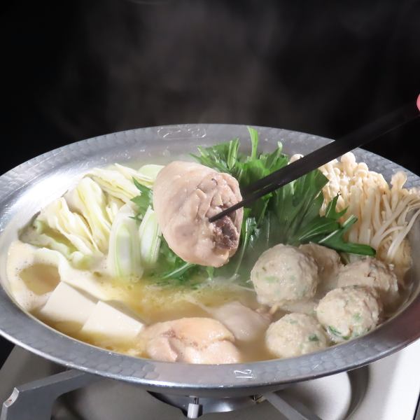 【うちょうてん名物】　うちょうてん水炊き　（1人前）