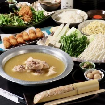 【有コース】当日OK≪各種宴会に≫水炊き/唐揚げ含む全5品4500円(税込)※飲み放題別
