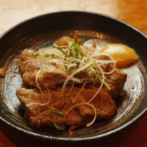 [受欢迎的♪]猪肉麸皮南兴Tsu烧（595日元）从特罗顿罗的肉融化的味道是最高的☆