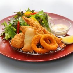 ミックスフライ膳