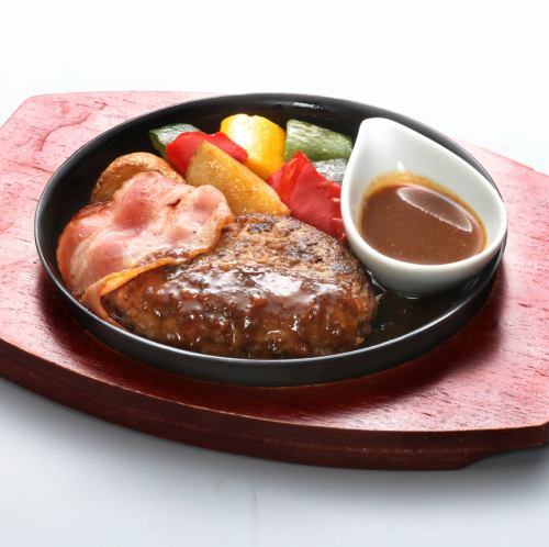 八女ふくふく豚ハンバーグ