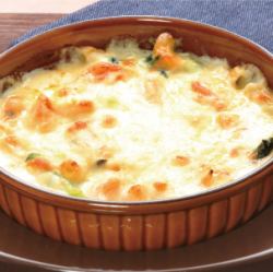 シーフードマカロニグラタン