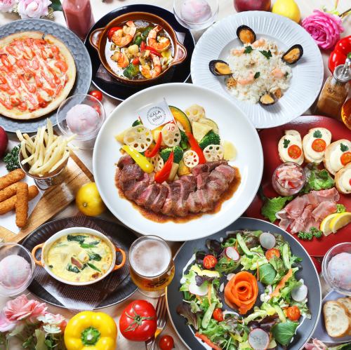 どんな方でも楽しめる豊富なメニュー！