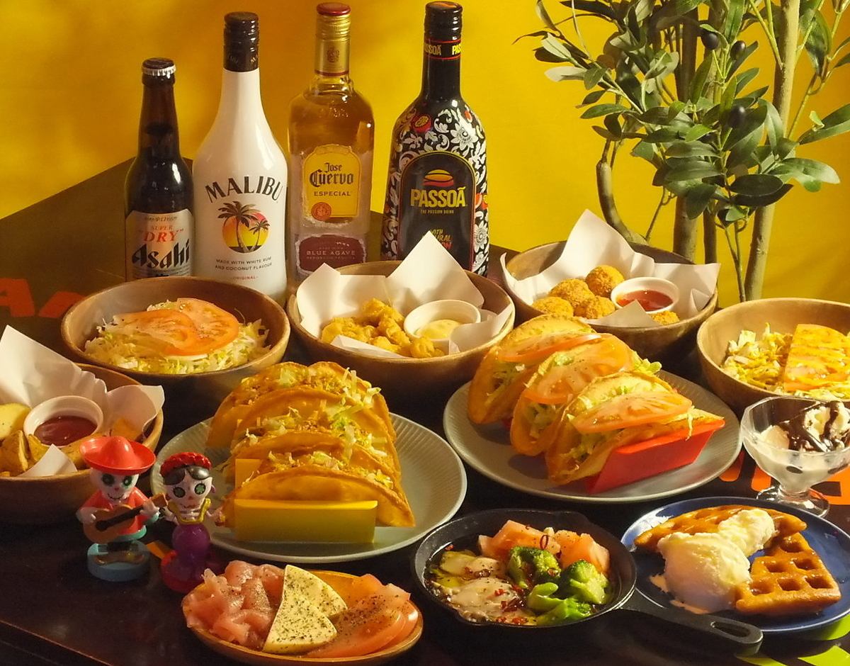 食べ飲み放題3000円！？女子会におススメです！10名様～貸切可能♪父母会や模合にも◎