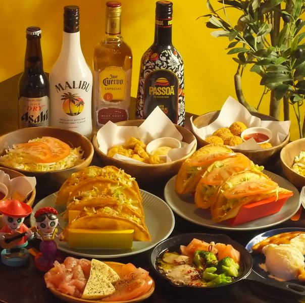 パーティーに最適♪3000円(税込)で2時間ドリンク飲み放題コースあります☆延長もOK！