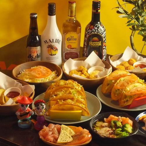 種類豊富なドリンクの飲み放題☆