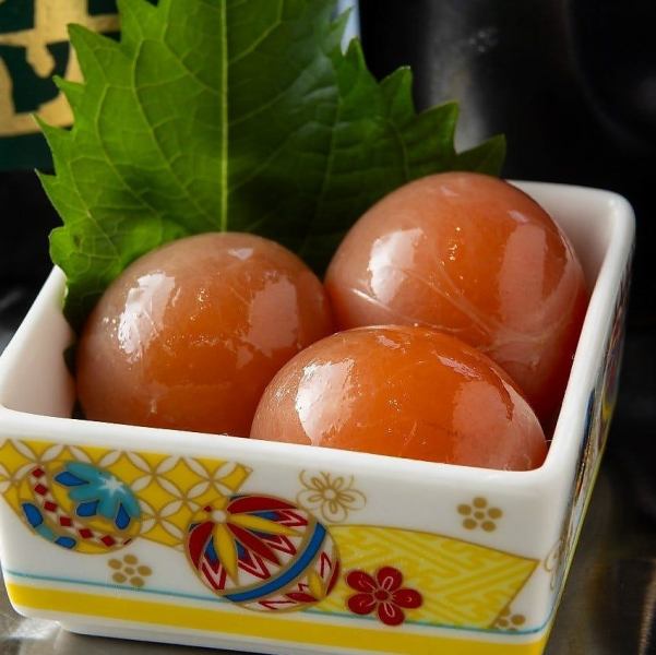 お酒と相性抜群の心尽くしの一品料理の数々!【数量限定】キンカン醤油漬け