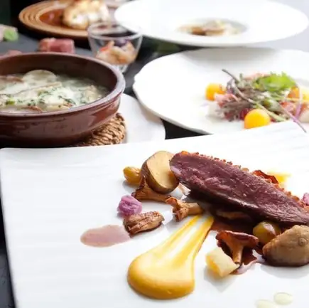 [Dinner] 5-course chef's choice menu: 6500 yen