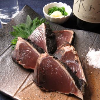 高知直送！カツオの藁焼き