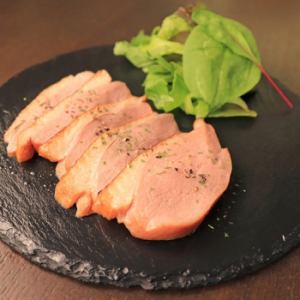 Roasted smoked black tea duck