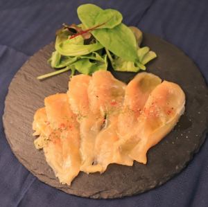 Chicken prosciutto carpaccio