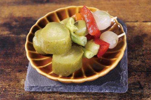 ビンチョススタイルのピクルス