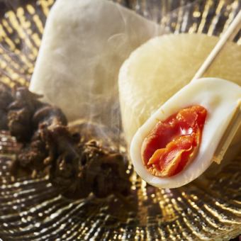 【料理のみ】名物牛だしおでんライトコース7品