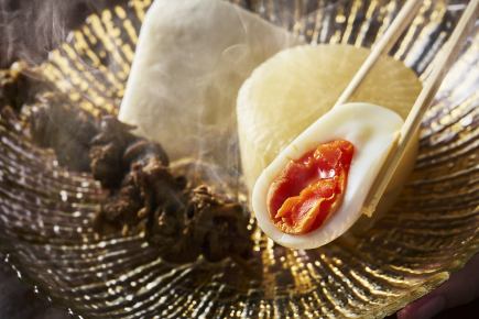 【料理のみ】名物牛だしおでんライトコース7品