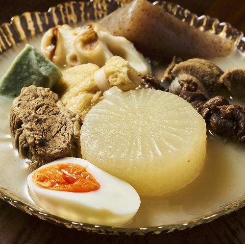 【新作】独自製法でつくる「牛だしおでん」！