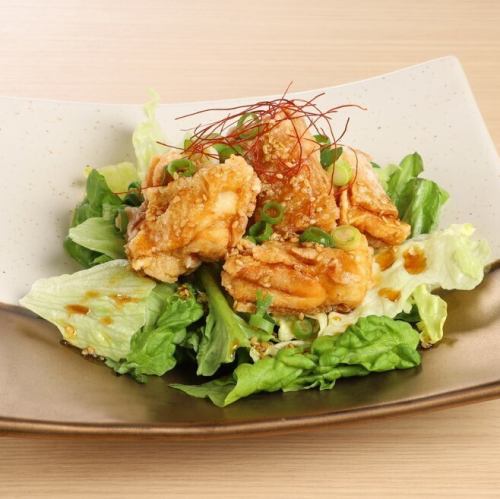 ◇◆淡路鶏の麹唐揚げ　香味ソース◆◇