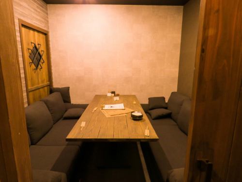Private room that can be used by a small number of people ♪