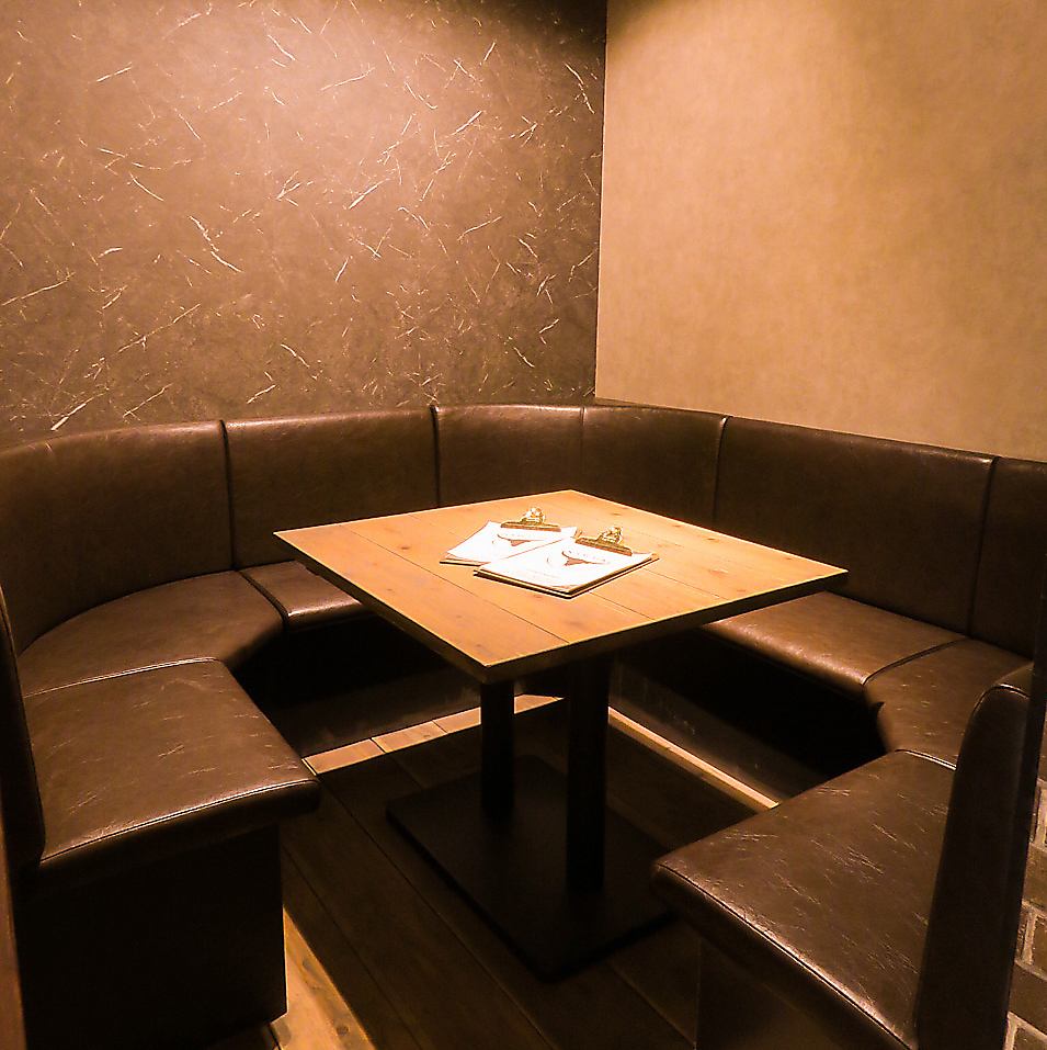 We offer a variety of seats, large and small! The atmosphere is great!