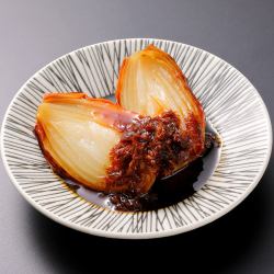 玉葱焼き　XO醤ソース