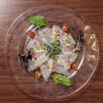 鮮魚のカルパッチョ
