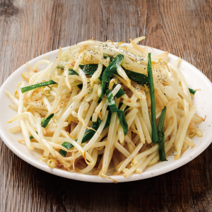 Stir-fired bean sprouts