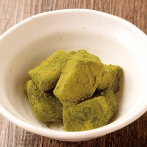 Matcha warabi mochi