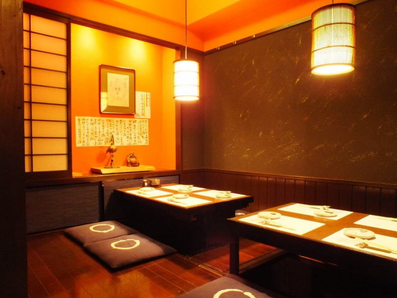 Private room that can accommodate up to 10 people.Private space of dressing and digging ♪ Enjoying excitement without worrying around, you can relax slowly ☆ Because it is a very popular seat, please reserve as soon as possible.
