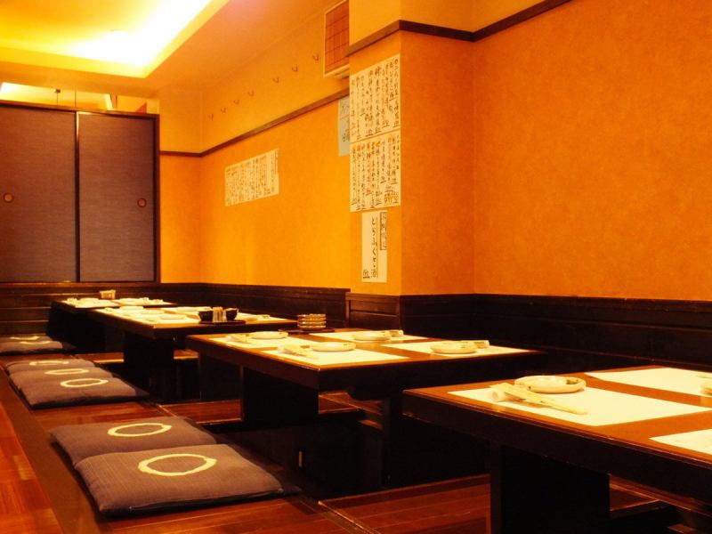 All 26 seats of feet rice dug greens are spacious tables, so even family members with children can relax ★ It is an arrangement of seats aligned side by side ★.You can use it for large party banquets.