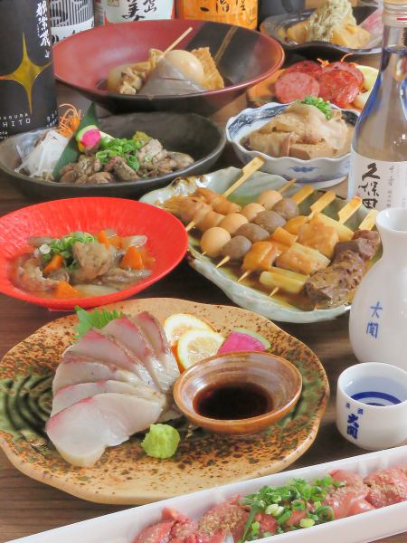 【日～木限定】生ビールOKの飲み放題に人気メニュー含む大将おまかせコースげ4000円！！！