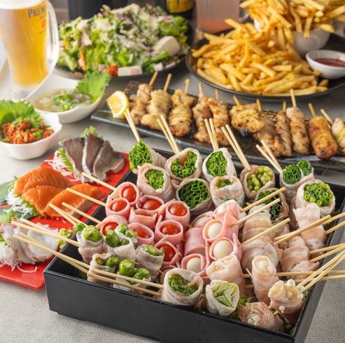 【女子会にも人気!!】食べ飲み放題専門店で豪快女子会や合コンをお楽しみ♪完全個室完備で雰囲気最高★