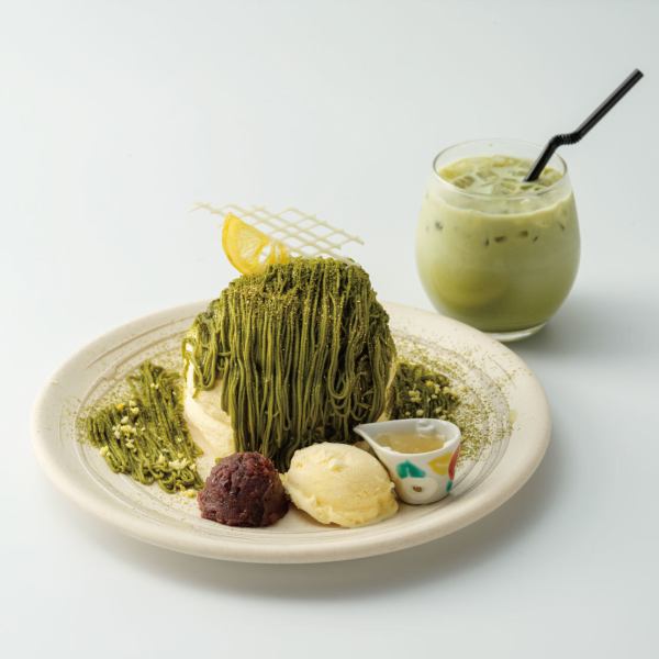 季節限定スペシャル『THE　LYNN　KYOTOの抹茶パンケーキ』