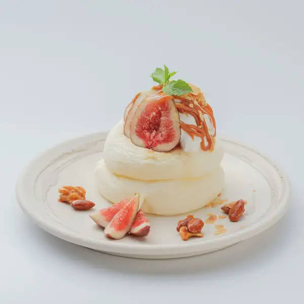 【季節限定】いちじくと能登塩キャラメリゼのパンケーキ
