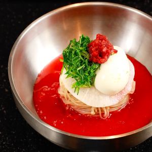 Ume shiso cold noodles
