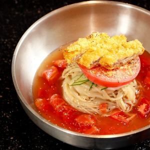 Tomato cutlet cold noodles